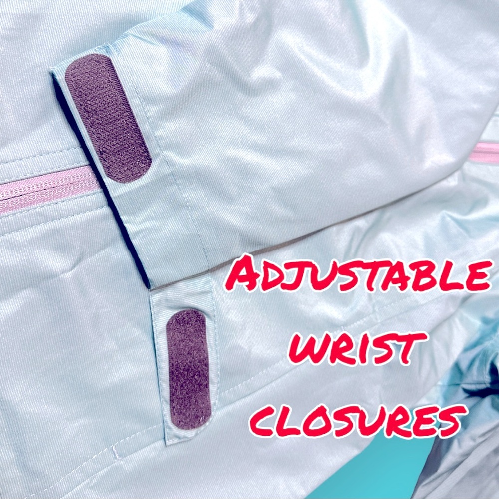 🎉HOST PICK 🎉NWT HAWKE & Co Girls Rain Jacket/Windbreaker in Teal. Girls 7/8 - Picture 12 of 15